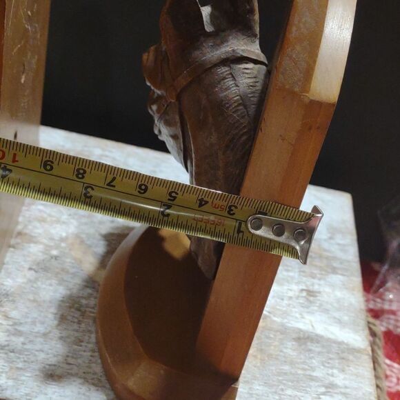 👍   MCM Wood Horse Book Ends  C2 - Picture 6 of 6